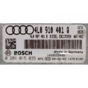 ECU Calculator Motor Audi Q7 3.0TDI 4L0910401Q 0281015035 EDC17CP24 CATA H01 {