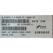 ECU Calculator Motor Fiat Grande Punto 1.4 51910510 8GMF.A7 {
