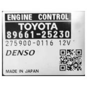 ECU Calculator Motor Toyota Dyna 89661-25230 275900-0116 {