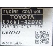 ECU Calculator Motor Toyota RAV4 89661-42D70 275100-3743 {