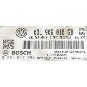 ECU Calculator Motor VW Eos 2.0TDI 03L906018GB 0281017368 EDC17C46 CFFB H27 {